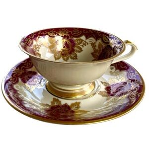 Eschenbach Bavaria, teacup and plate, fine china, no cracks, chips or crazing